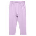 thumbnail image 1 of FAIWAD Tights for Girls Elastic Waisted Ankle Length Pant Teen Solid Color Legging Yoga Workout Clothes, 1 of 6
