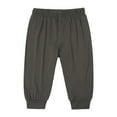 thumbnail image 1 of FAIWAD Toddler Boys Girls Joggers Pants Cotton Soild Color Elastic High Waist Breathable Sweatpants, 1 of 9