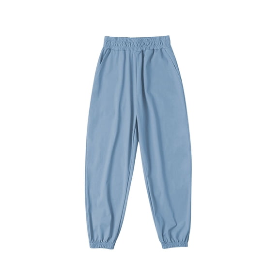 FAIWAD Toddler Boys Girls Sweatpants Elastic Waist Cuffed Ankles Jogger Pants Unisex Basic Quick-Dry Athletes Pants