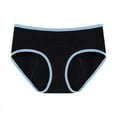 thumbnail image 1 of FAIWAD Women High Waisted Cotton Crotch Underwear Stretch Hipster Seamless Briefs Breathable Soft Panties, 1 of 3