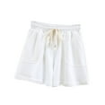 thumbnail image 1 of FAIWAD Women's Athletic Sweat Shorts Elastic Waist Casual Pajama Short with Pocket Jogger Workout Shorts, 1 of 5