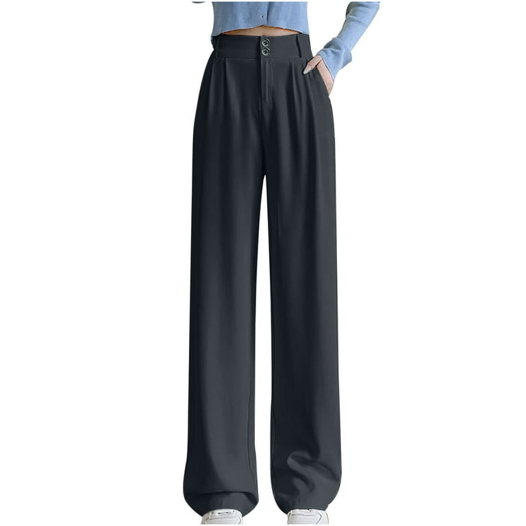 Casual Solid Strap Design Straight Mid Waist Solid Color Bottoms(3 colors) Casual Solid Strap Design Straight Mid Waist Solid Color Bottoms(3 colors)