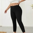 thumbnail image 1 of FAIWAD Women's Pants Plus Size High Waisted Full Length Yoga Leggings Casual Stretch Athletic Workout Tights, 1 of 8