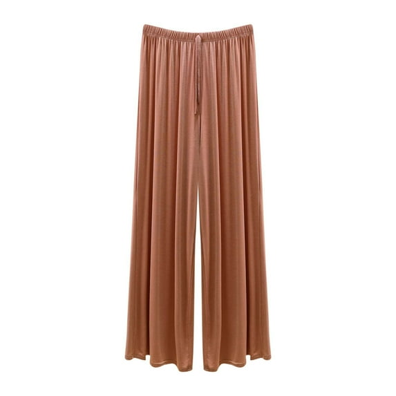 FAIWAD Women's Plus Size Pajama Pants Casual Home Wear Loose Elastic Waist Lounge Pants Pj Bottoms With Drawstring