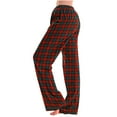 thumbnail image 1 of FAIWAD Women's Plus Size Pajama Pants Soft Comfy Homewear Pjs Elatic Waist Wide Leg Pants for All Seasons, 1 of 4