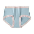 thumbnail image 1 of FAIWAD Women's Seamless Breathable Panties Mid Waist Hipster Underwear Breathable Cotton Crotch Panties, 1 of 2
