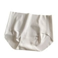 thumbnail image 1 of FAIWAD Women's Seamless Underwear High Waisted Breathable Stretch Full Coverage Briefs Panties, 1 of 3