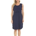 thumbnail image 1 of FAIWAD Women's Sleeveless Nursing Dresses Casual Patchwork Maternity Breastfeeding Plus Size Dress, 1 of 6