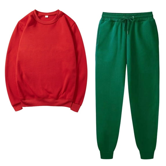 FAIWAD Women's Sweatsuit 2 Piece Set Long Sleeve Pullover Sweatshirt and Sweatpants Casual Outfits for Ladies