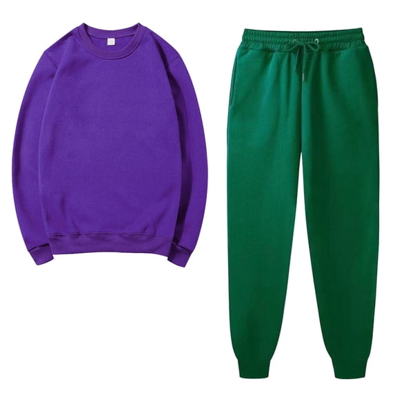 FAIWAD Women's Sweatsuit 2 Piece Set Long Sleeve Pullover Sweatshirt and Sweatpants Casual Outfits for Ladies