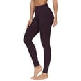 thumbnail image 1 of FAIWAD Womens Yoga Leggings Plus Size Slim Stretchy High Waisted Tights Soft Workout Athletic Pants, 1 of 4