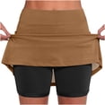 thumbnail image 1 of FAIWAD Womens Quick Dry Tennis Skorts with Inner Shorts High Waist Stretch Athletic Skirts Golf Workout Skirts, 1 of 6
