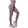 thumbnail image 1 of FAIWAD Womens Seamless Leggings High Waisted Workout Gym Yoga Pants Butt Lift Stretch Running Pants, 1 of 7