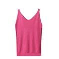 thumbnail image 1 of FAIWAD Womens Summer Knit Tank Top Sleeveless V Neck Spaghetti Strap Tops Slim Stretch Pullover Tops, 1 of 5
