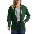 thumbnail image 1 of FAIWAD Womens Zip Up Hoodies Long Sleeve Sweatshirts Casual Oversized Fashion Jackets Fall Outfits for Women, 1 of 6