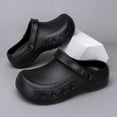 FAIZE Men's Comfortable Cloud Clogs, NonSlip Platform Garden Shoes
