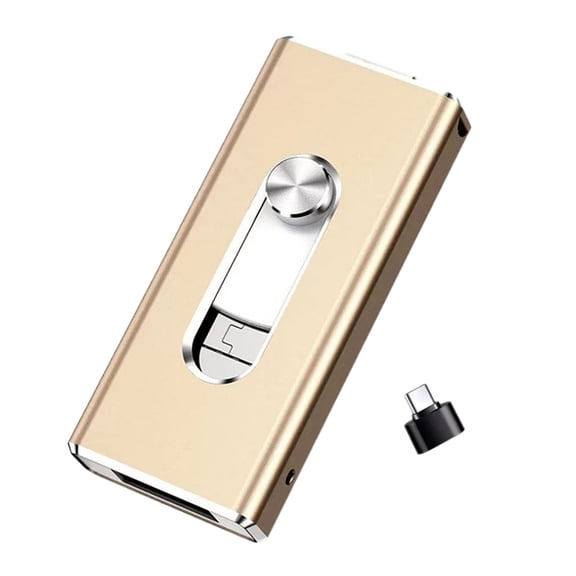 FAJHH 4 In 1 Drive USB + 8 Pin + USB 3.0 4 In 1 Mobile Phone Computer U Disk No WiFi No with Type C Adapter for More Device