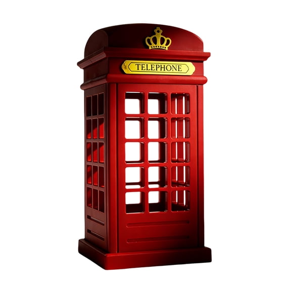 FAJHH Night Lamp Telephone Booth Warm Yellow Light USB Charging LED Bedroom Lamps Dimmable Desk Light for Kids Birthday Bedroom Lamps Phone Booth