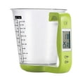 thumbnail image 1 of Rkxzt Pyrex Measuring Cup Set Multifunctional Kitchen Measuring Cup Scale Electronic Scale Gram Scale Essential Kitchen Tools Spout Multiple Measurement Scales Clear, 1 of 1