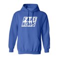 thumbnail image 1 of FAKE NEWS Adult Hooded Sweatshirt, 1 of 3