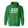 thumbnail image 1 of FAKE NEWS Adult Hooded Sweatshirt, 1 of 3