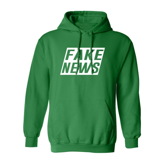 FAKE NEWS Adult Hooded Sweatshirt
