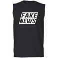thumbnail image 1 of FAKE NEWS Adult Sleeveless Tee, 1 of 3