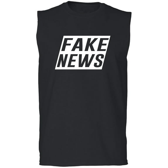 FAKE NEWS Adult Sleeveless Tee