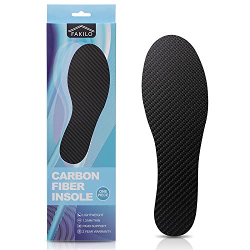 FAKILO Carbon Fiber Insole 1 Piece, Carbon Fiber Foot Plate Shoes