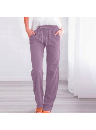 Saracha Purple High Waist Stretch Fit Pants, $20.00