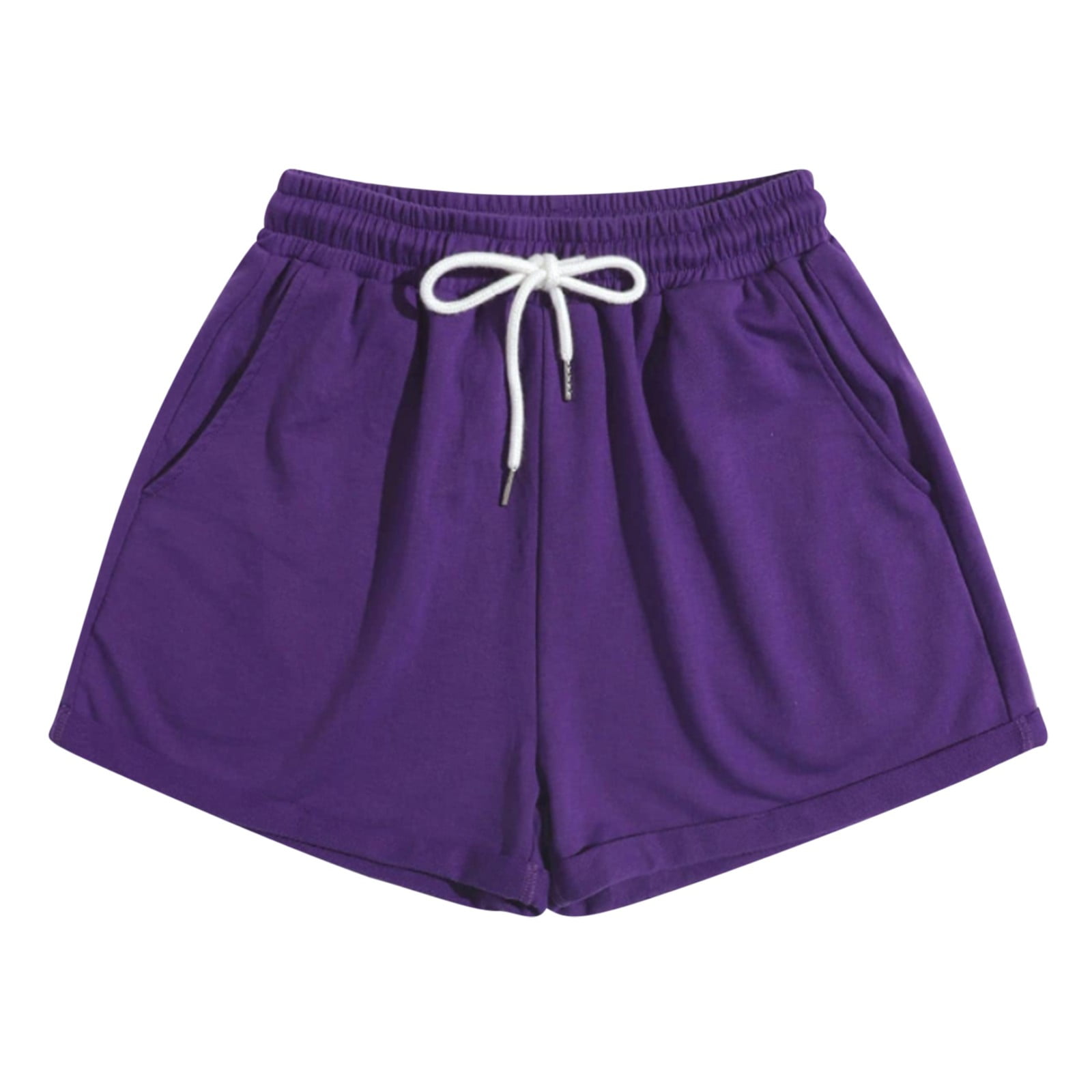 FAKKDUK Sweat Shorts Womens Casual Athletic High Waisted