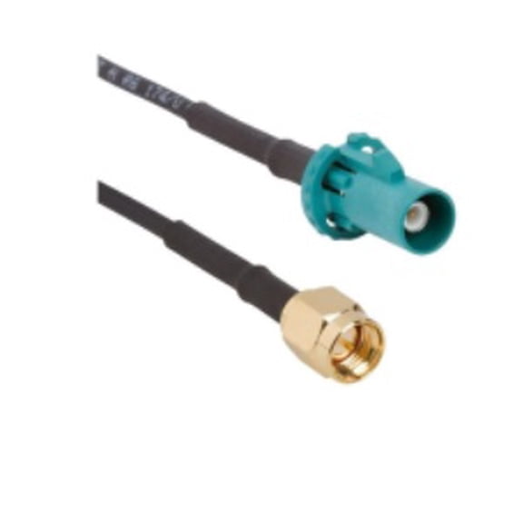 FAKRA-Male Z Code to SMA-Male 39-Inch RG-174 Pigtail