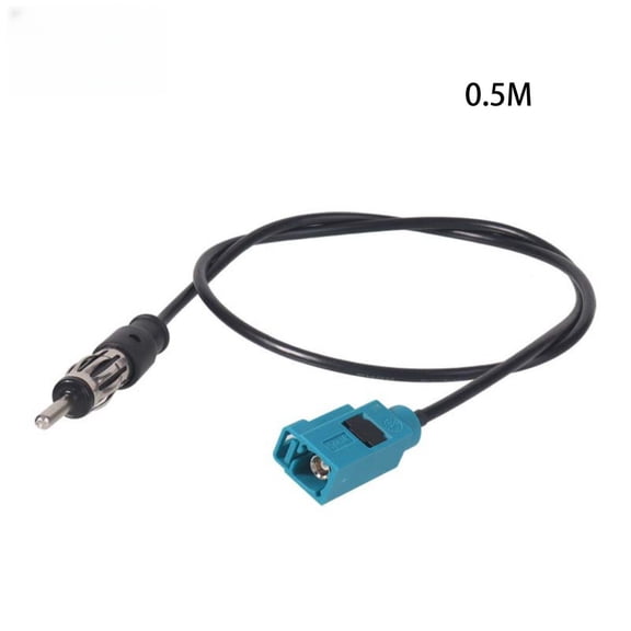 FAKRA-Z to CAR Antenna Interface Cable for Digital Audio Broadcasting Compatibility with FM AM Radio Receivers (0.5M)