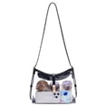 thumbnail image 1 of FALAN MULE Clear Crossbody Bag for Women, Small Transparent Shoulder Purse for Concerts and Sports Events, 1 of 7