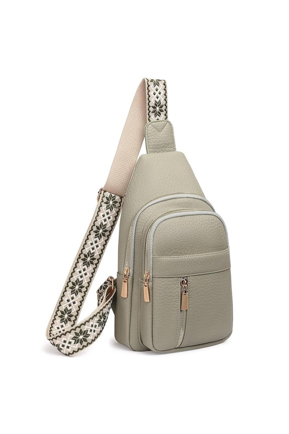 Crossbody Bags for Women Trendy Leather Sling Chest Bag Fanny Packs for Women