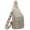thumbnail image 1 of FALAN MULE Crossbody Bags for Women Trendy Leather Sling Chest Bag Fanny Packs for Women, 1 of 10