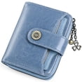 thumbnail image 1 of FALAN MULE Cute Women's Wallets RFID Blocking Ladies Wallet Leather Bifold Card Holder, 1 of 7