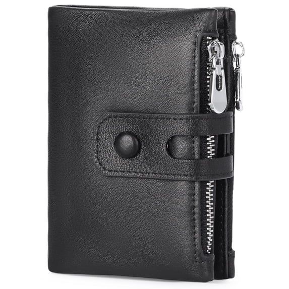 FALAN MULE Wallet for Men Large Capacity Genuine Leather Men Wallets RFID Blocking