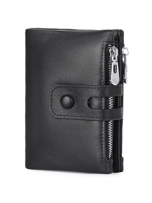 Wallet for Men Large Capacity Genuine Leather Men Wallets RFID Blocking