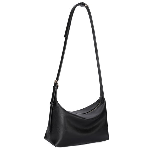 FALAN MULE Hobo Bags for Women Soft Foldable Leather Tote Crossbody Purses Stylish Slouchy Shoulder Handbag
