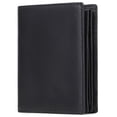 thumbnail image 1 of FALAN MULE Minimalist Wallets for Men Genuine Leather Bifold Wallet RFID Blocking Card Holder, 1 of 7