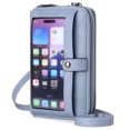thumbnail image 1 of FALAN MULE Phone Purse Crossbody Bags for Women Small Travel Wallet Touch Screen RFID Blocking, 1 of 6