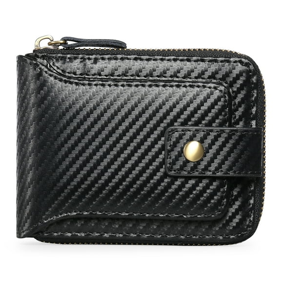 FALAN MULE Rfid Wallet for Men Genuine Leather Minimalist Wallet Bifold Coin Purse