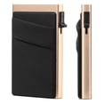 thumbnail image 1 of FALAN MULE Slim Smart Aluminum Card Holder Mens Wallet Minimalist Leather RFID Blocking Metal Pop Up Wallet, 1 of 7