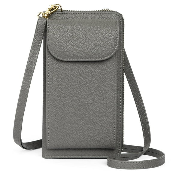 FALAN MULE Small Cell Phone Crossbody Bag Purse for Women, Lady Leather Wallet Purse