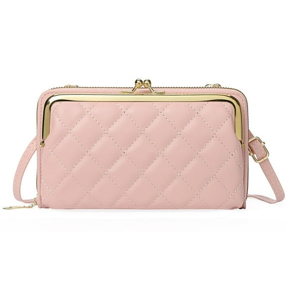 FALAN MULE Crossbody Bags for Women Cell Phone Wallet Purses Trendy Vegan Leather Handbags with Adjustable Shoulder Strap