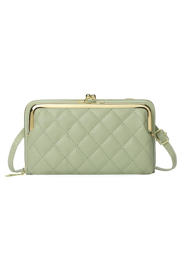 Crossbody Bags for Women Cell Phone Wallet Purses Trendy Vegan Leather Handbags with Adjustable Shoulder Strap