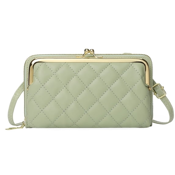 FALAN MULE Crossbody Bags for Women Cell Phone Wallet Purses Trendy Vegan Leather Handbags with Adjustable Shoulder Strap