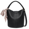 thumbnail image 1 of FALAN MULE Small Crossbody Bag for Women Vegan Leather Mini Bucket Handbags Shoulder Purse, 1 of 6