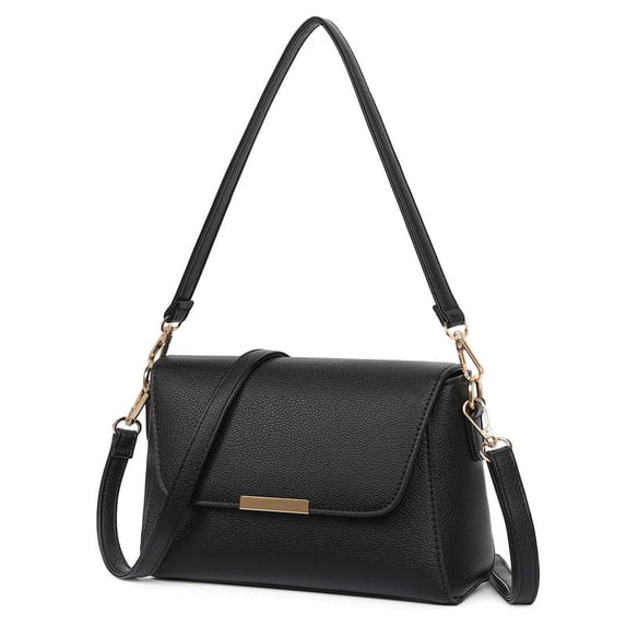 FALAN MULE Small Crossbody Bag for Women Leather Shoulder Purse Lightweight Handbag with Adjustable Strap
